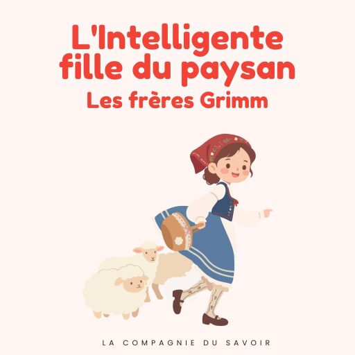 Portada del audiolibro «L'Intelligente fille du paysan», de Frères Grimm