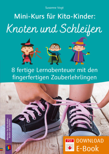 Portada del libro «Knoten und Schleifen», de Susanne Vogt