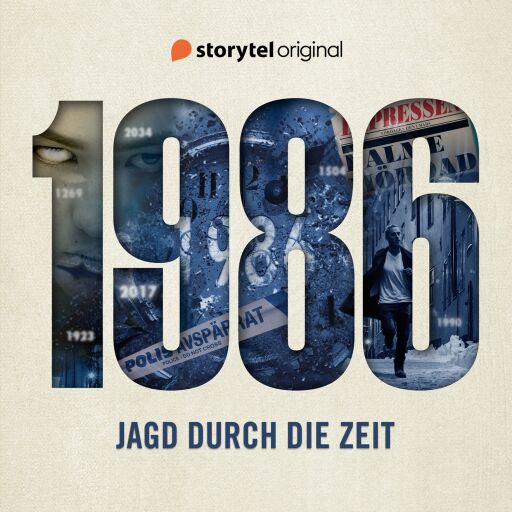 Portada del libro «1986 - Jagd durch die Zeit», de Jesper Ersgård