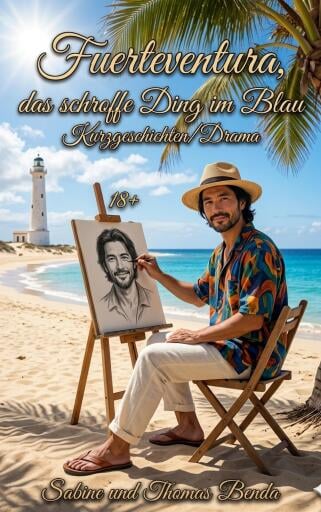 Portada del libro «Fuerteventura, das schroffe Ding im Blau»