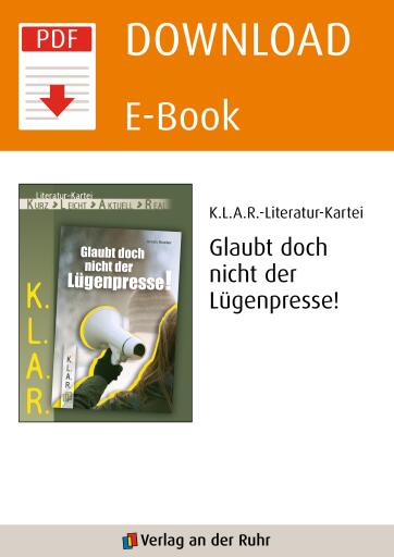 Literaturkartei Glaubt doch nicht der Lügenpresse!