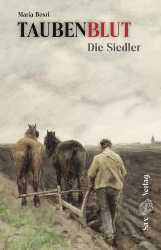 Portada del libro «Taubenblut. Die Siedler», de Maria Bosri