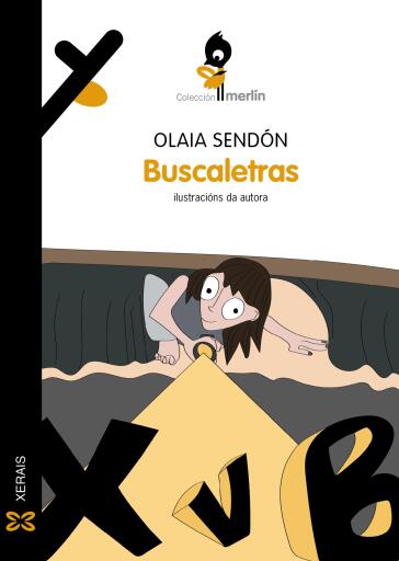 Portada del libro «Buscaletras», de Olaia Sendón