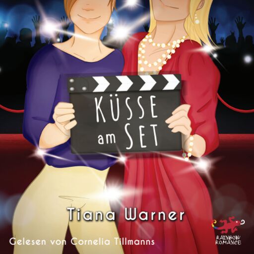 Portada del audiolibro «Küsse am Set», de Tiana Warner