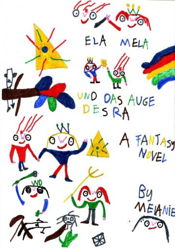 Portada del libro «Ela Mela und das Auge des RA ein Kinderbuch»