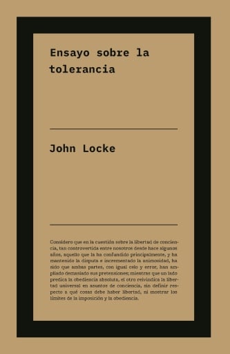 Ensayo sobre la tolerancia
