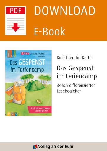 Das Gespenst im Feriencamp – 3-fach differenzierter Lesebegleiter