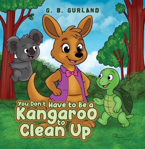 Portada del libro «You Don't Have to Be a Kangaroo to Clean Up», de G. B. Gurland