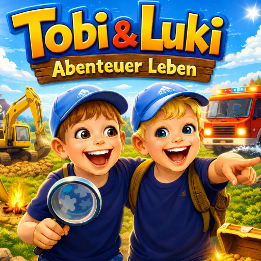 Portada del audiolibro «Tobi & Luki - Abenteuer Leben», de Nikola Füllenbach
