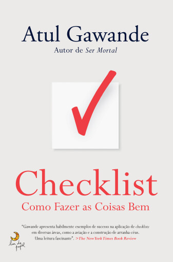 Portada del libro «Checklist», de Atul Gawande