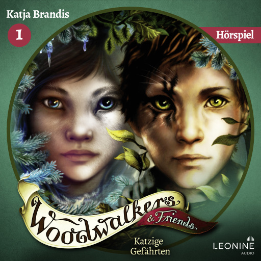 Portada del audiolibro «Woodwalkers & Friends. Katzige Gefährten - Das Hörspiel», de Katja Brandis