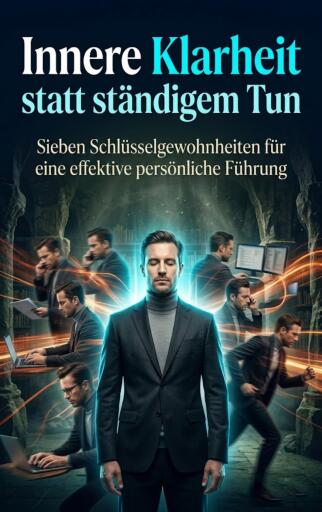 Portada del libro «Innere Klarheit statt ständigem Tun», de Heinrich Adler