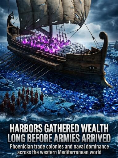 Harbors Gathered Wealth Long Before Armies Arrived