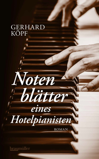 Portada del libro «Notenblätter eines Hotelpianisten»