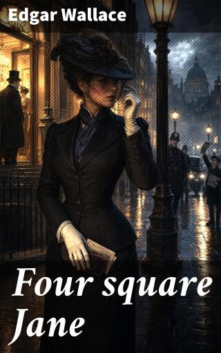 Portada del libro «Four square Jane», de Edgar Wallace