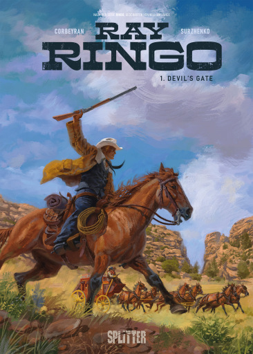 Portada del libro «Ray Ringo. Band 1», de Éric Corbeyran