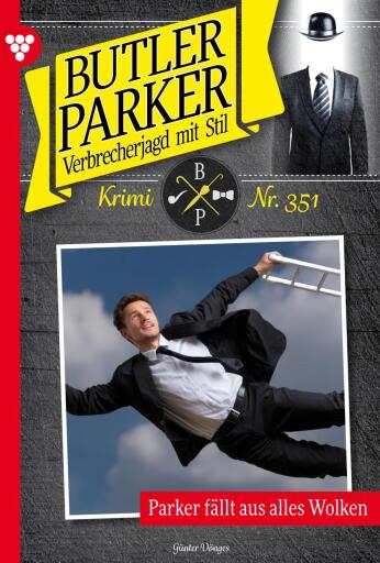 Portada del libro «Parker fällt aus allen Wolken», de Günter Dönges