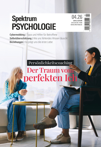 Portada del libro «Spektrum Psychologie 4/2026 Der Traum vom perfekten Ich»