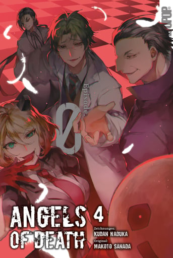 Portada del libro «Angels of Death: Episode. 0, Band 04», de Makoto Sanada