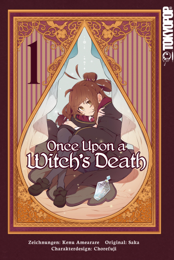 Portada del libro «Once Upon a Witch's Death (Manga), Band 01», de Kenu Amearare