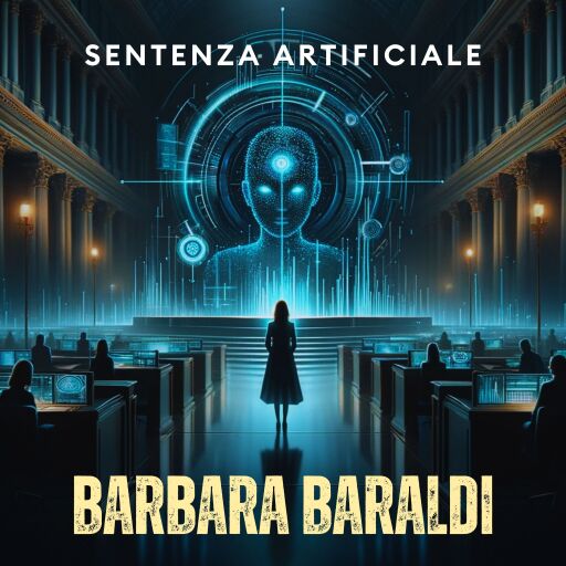 Portada del audiolibro «Sentenza artificiale», de Barbara Baraldi