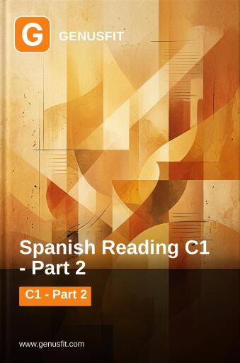 GenusFit: Spanish Reading C1. Part 2/3