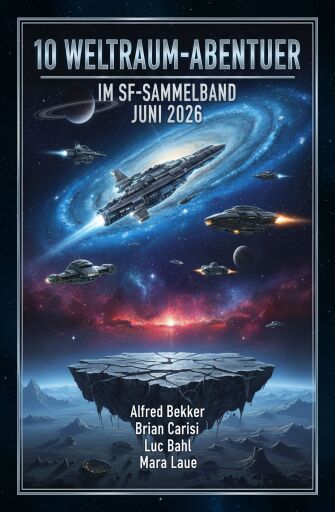 10 Weltraum-Abenteuer im SF-Sammelband Juni 2026