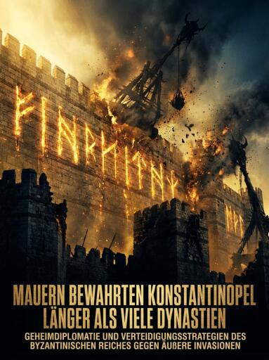 Mauern bewahrten Konstantinopel länger als viele Dynastien