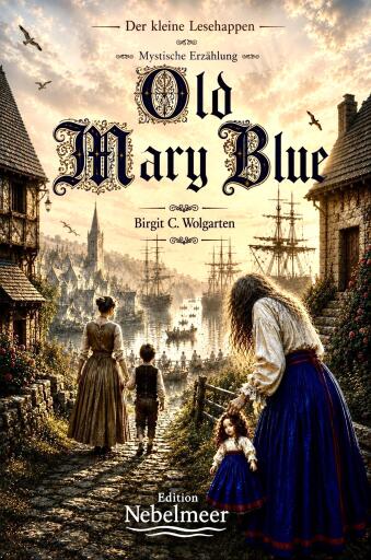 Portada del libro «Old Mary Blue», de Birgit C. Wolgarten
