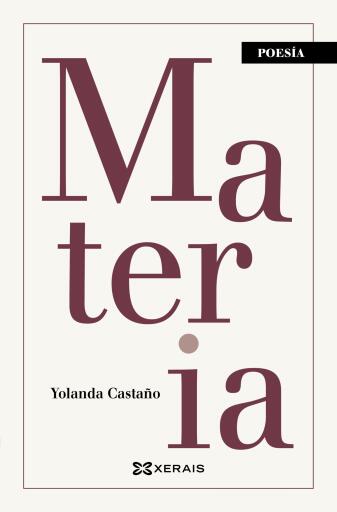 Portada del libro «Materia», de Yolanda Castaño