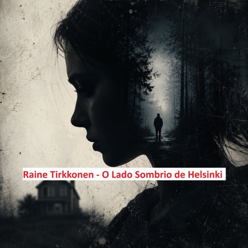 Portada del audiolibro «O Lado Sombrio de Helsinki», de Raine Tirkkonen