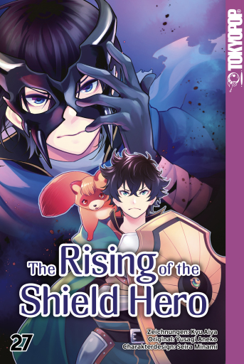 Portada del libro «The Rising of the Shield Hero, Band 27», de Kyu Aiya, Seira Minami