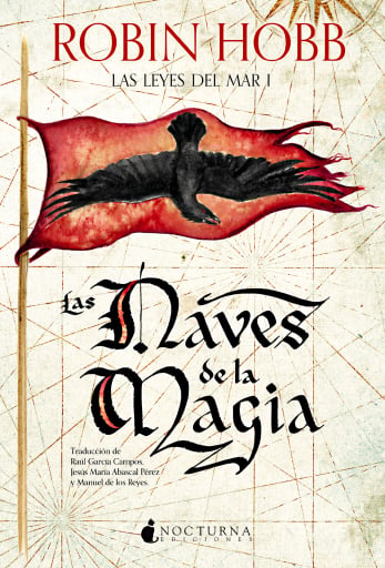 Portada del libro «Las naves de la magia», de Robin Hobb