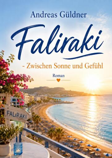 Portada del libro «Faliraki - Zwischen Sonne und Gefühl», de Andreas Güldner