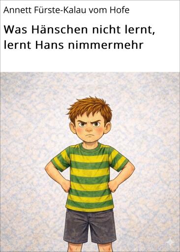 Was Hänschen nicht lernt, lernt Hans nimmermehr