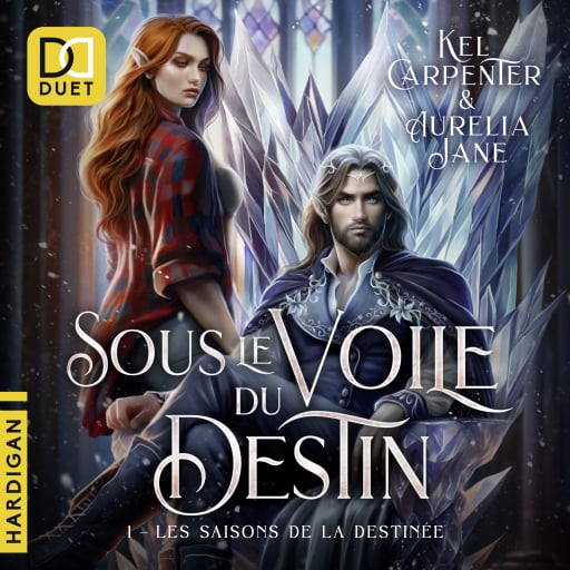 Portada del audiolibro «Sous le voile du destin», de Kel Carpenter, Aurelia Jane