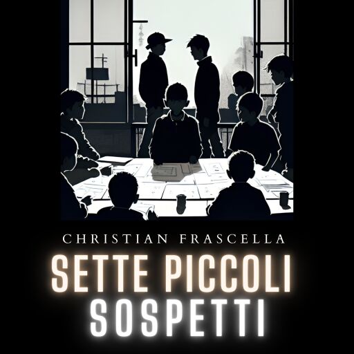 Portada del audiolibro «Sette piccoli sospetti», de Christian Frascella