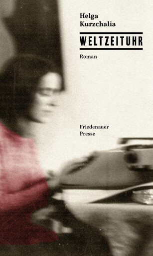 Portada del libro «Weltzeituhr», de Helga Kurzchalia