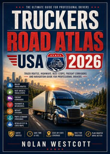 Truckers Road Atlas USA 2026