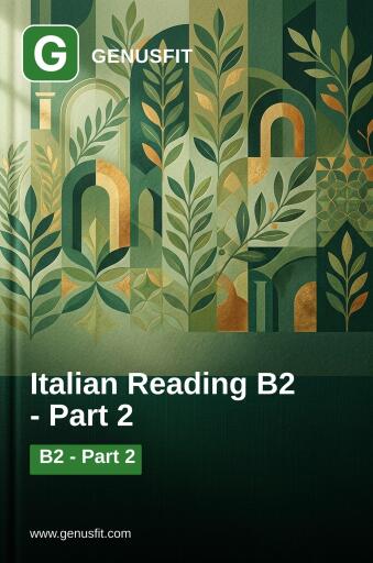 GenusFit: Italian Reading B2. Part 2/3
