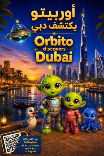 Orbito Discovers Dubai – Bilingual Edition (Arabic & English)