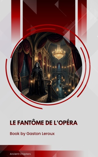 Portada del libro «Le Fantôme de l'Opéra», de Gastón Leroux