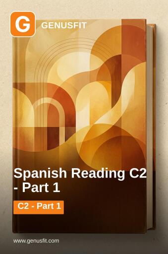 GenusFit: Spanish Reading C2