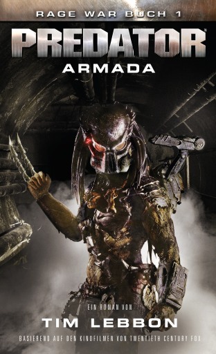 Portada del libro «PREDATOR: ARMADA», de Tim Lebbon
