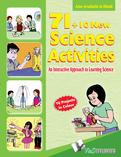 Portada del libro «71+10 New Science Activities», de Vikas Khatri