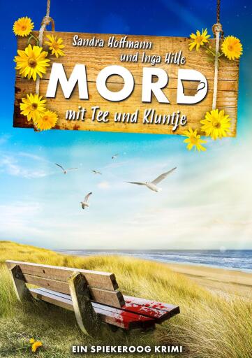 Portada del libro «Mord mit Tee und Kluntje», de Sandra Hoffmann