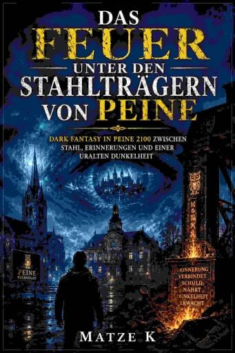 Das Feuer unter den Stahlträgern von Peine