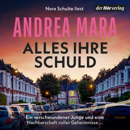 Portada del audiolibro «Alles ihre Schuld», de Andrea Mara