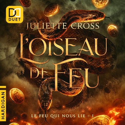 Portada del audiolibro «L'oiseau de feu», de Juliette Cross