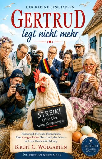 Portada del libro «Gertrud legt nicht mehr», de Birgit C. Wolgarten